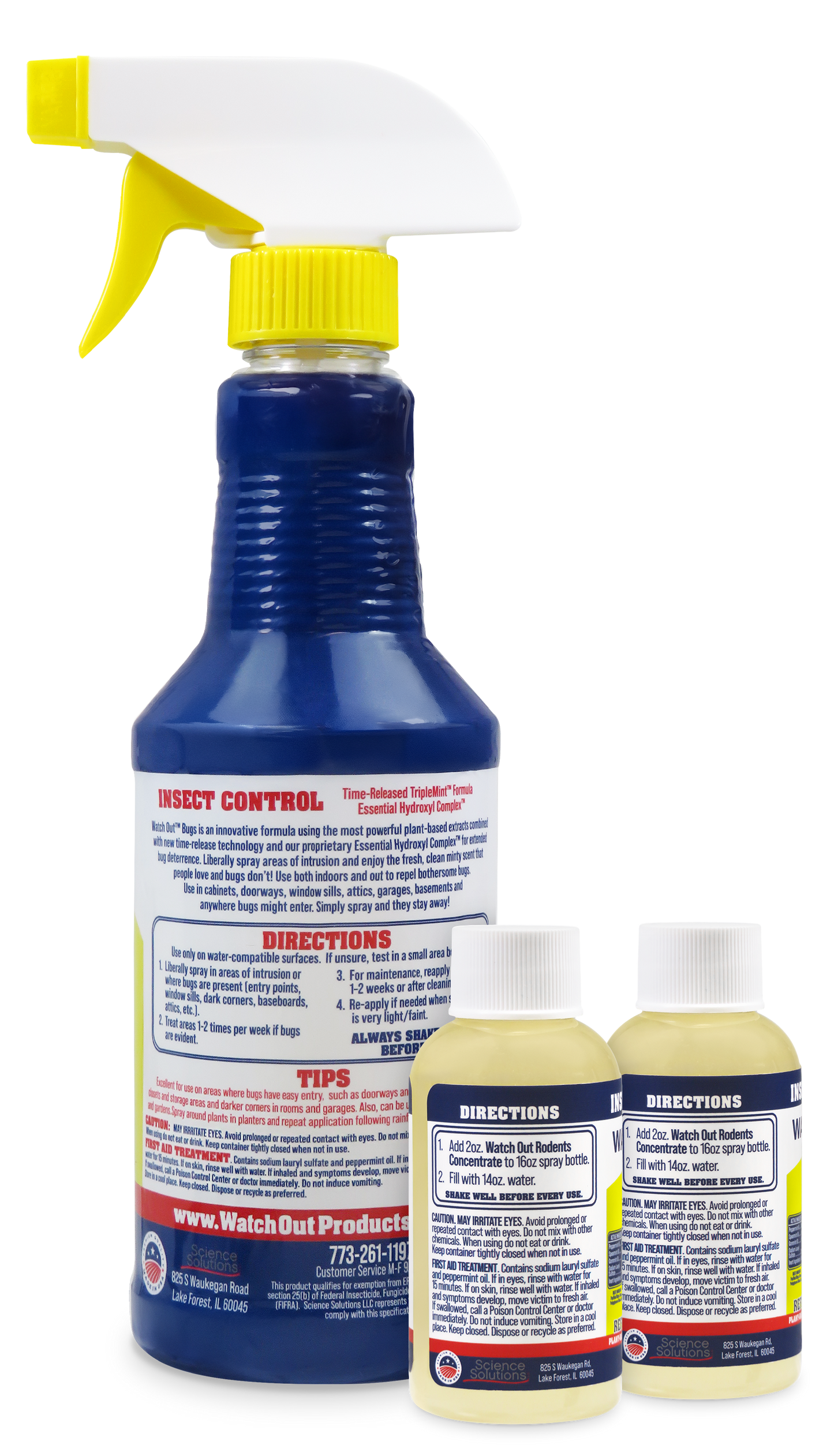 Bug Repellent Spray Kit