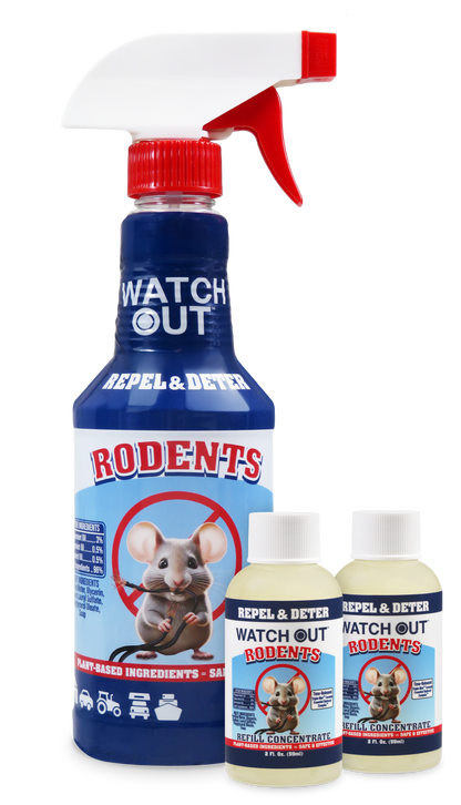 Rodent Repellent Spray Kit