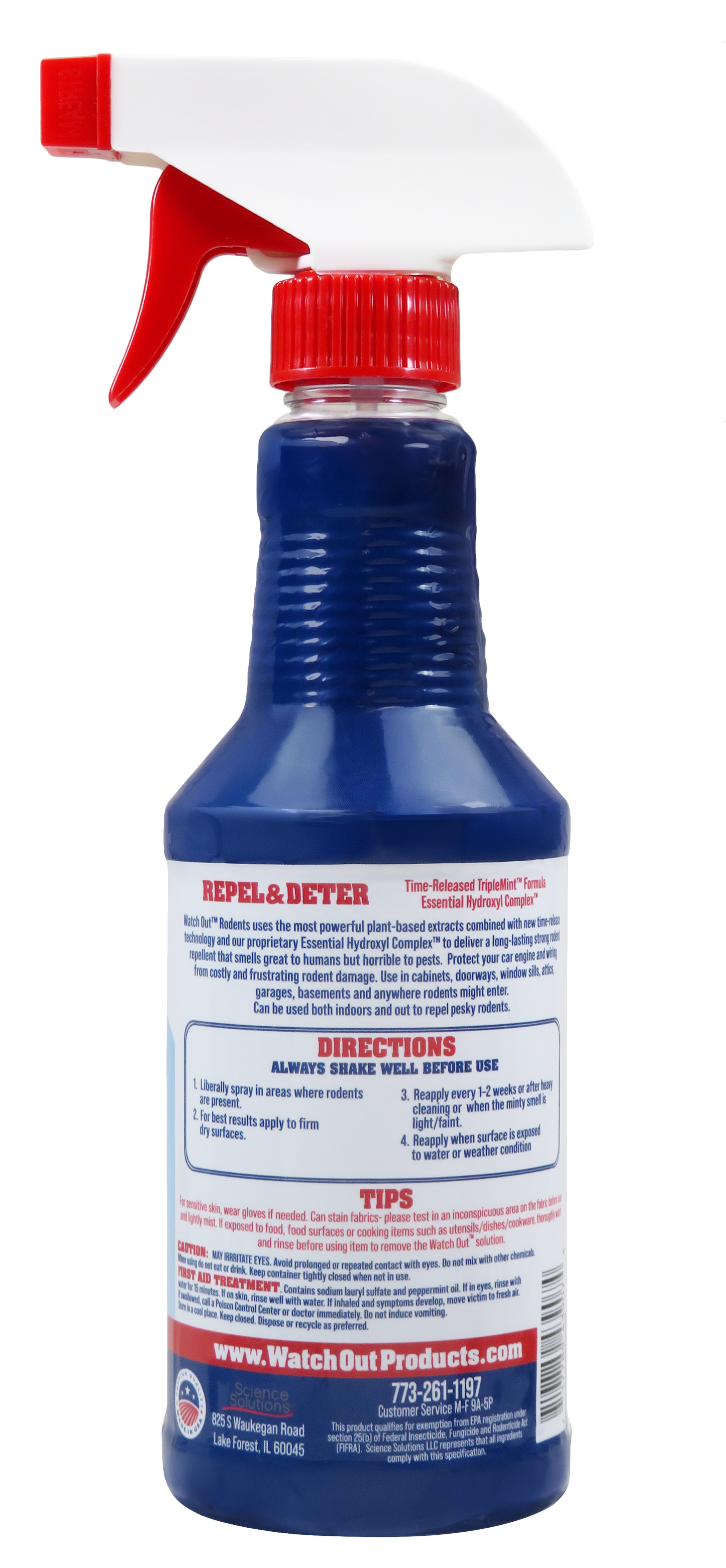 Rodent Repellent Spray Kit