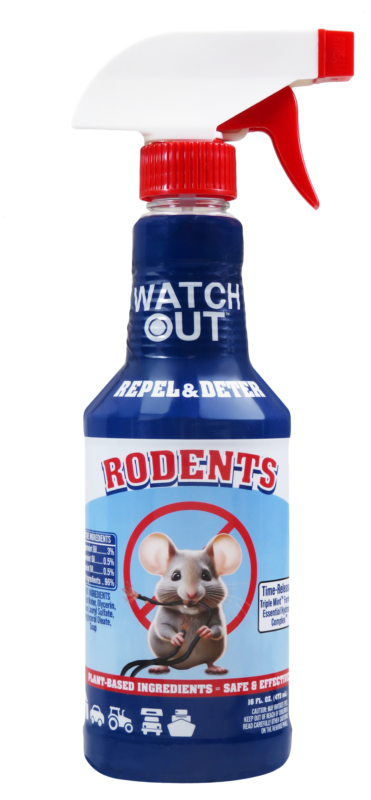 Rodent Repellent Spray Kit